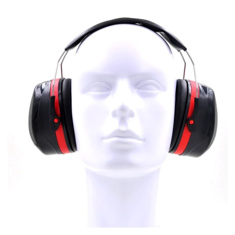 Earmuffs Foldable - アンチノイズヘッド調整可能なイヤーマフ折りたたみ NRR 30dB 遮音耳プロテクター仕事研究撮影聴覚保護