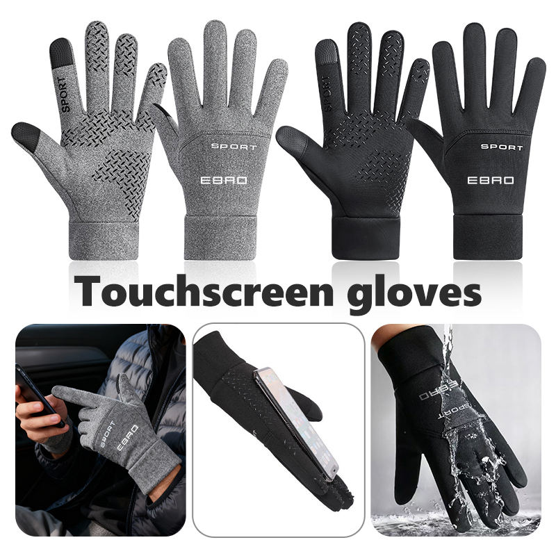 Touch Screen Gloves - 防水冬用暖かい手袋サーマルフィンガータッチスクリーン手袋 Ebro S400 S700 S800 2025