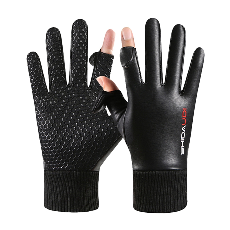 Touch Screen Gloves - オートバイフリース裏地サーマルグローブタッチスクリーン防水フルフィンガーカバーバイクサイクリング乗馬雪スキー暖かいミトン