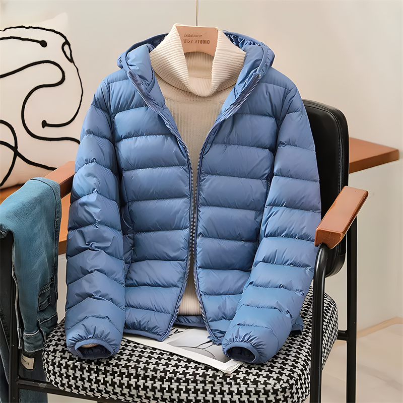 Down Jacket Packable - 女性の韓国のスリムパフコート,プラスサイズ,超軽量,包装可能,女性,カジュアル,オフィス,レディース,新作コレクション,2023