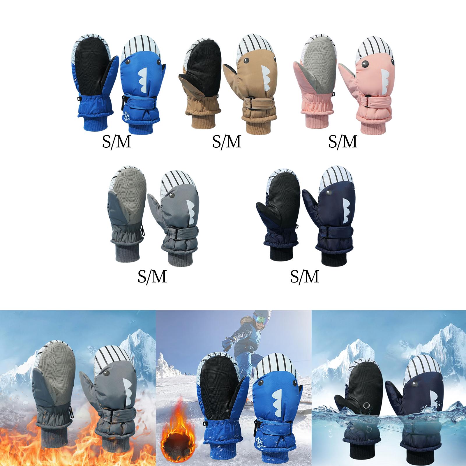 Snow Glove Insulated - ミトンは断熱性があり、持ち運び可能で、厚みがあり、快適で暖かい、小さな女の子や子供向けです。