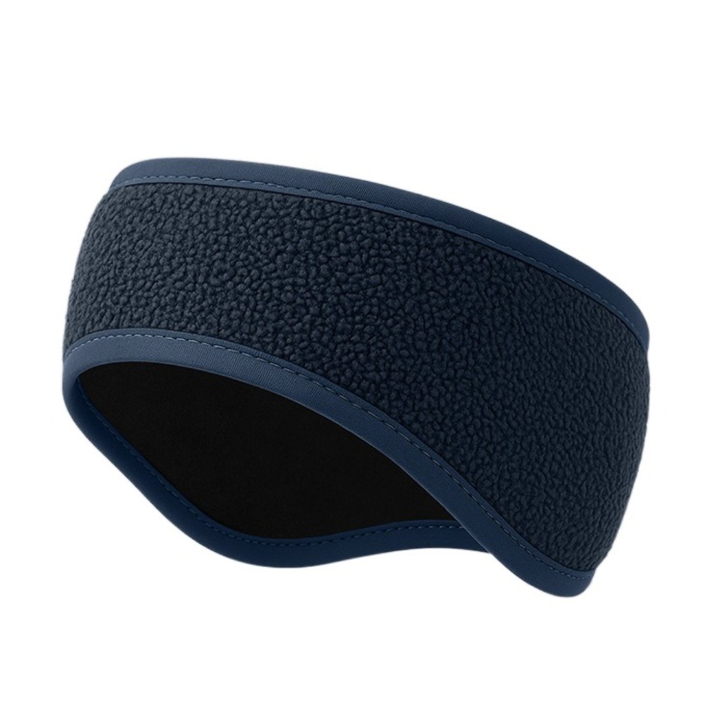 Winter Headband Fleece - 暖かいフリーススポーツヘッドバンドソフト防風厚い冬用汗止めバンド防寒耳ウォーマー屋外用イヤーマフヘッドバンド