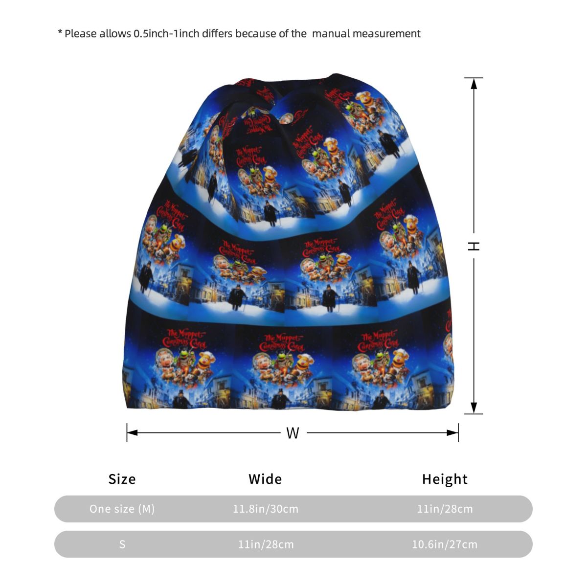 マペット クリスマス キャロル バンダナ ネックゲイター マ - Knit Beanie Hat Warm のレビューと価格
