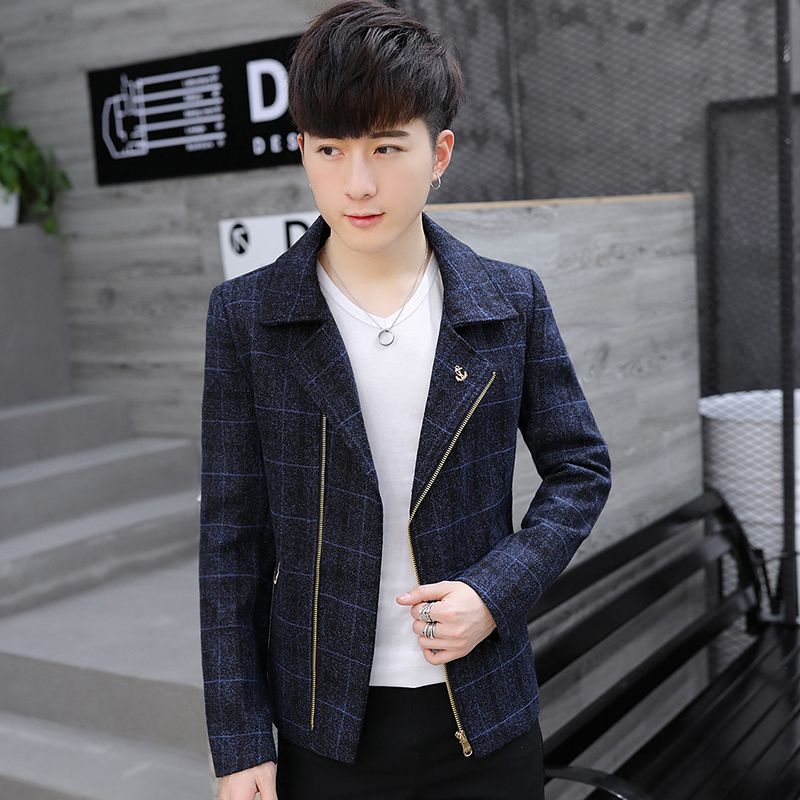 メンズショートウール混紡ピーコート 2026秋冬新作 韓国風 - Wool Coat Peacoat のレビューと価格