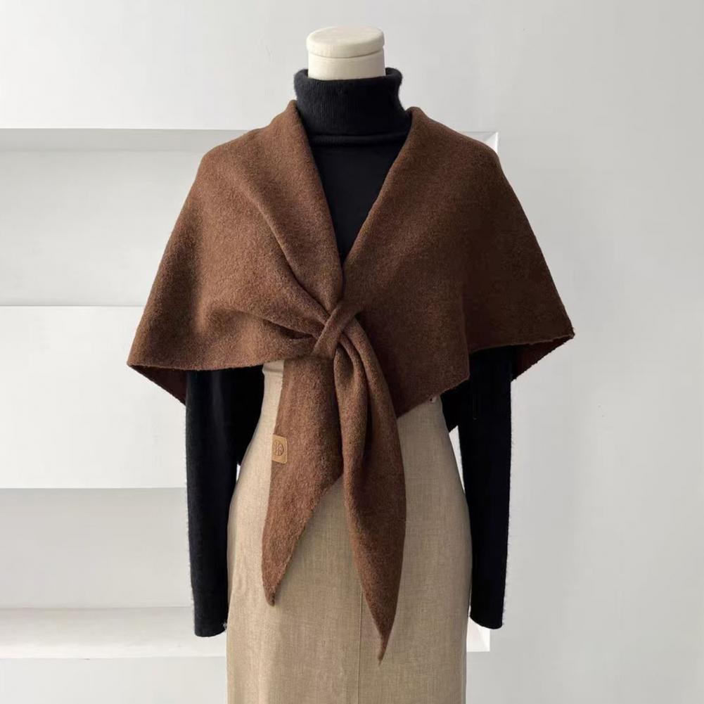女性ショールスカーフ女性ショール女性ニットショールスカーフソ - Wool Scarf Men のレビューと価格