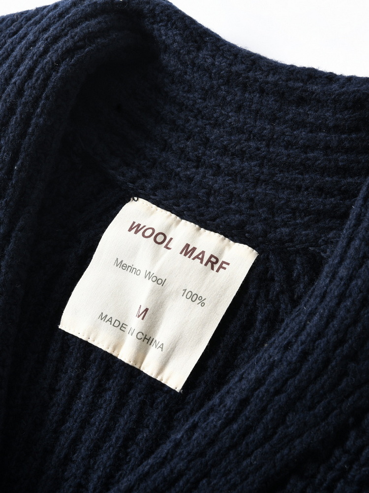 メンズ用EUヴィンテージ100%ウールチャンキーニットセータ - Wool Scarf Men のレビューと価格
