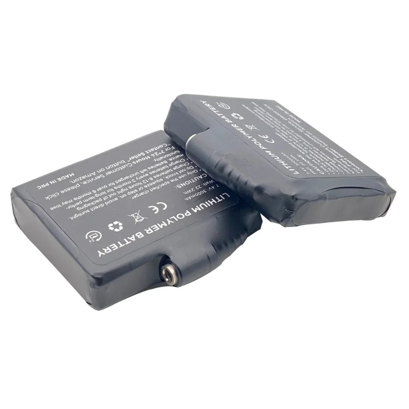 2-8 個のリチウムポリマー 7.4V 3000mah バッ - Heated Vest Battery のレビューと価格