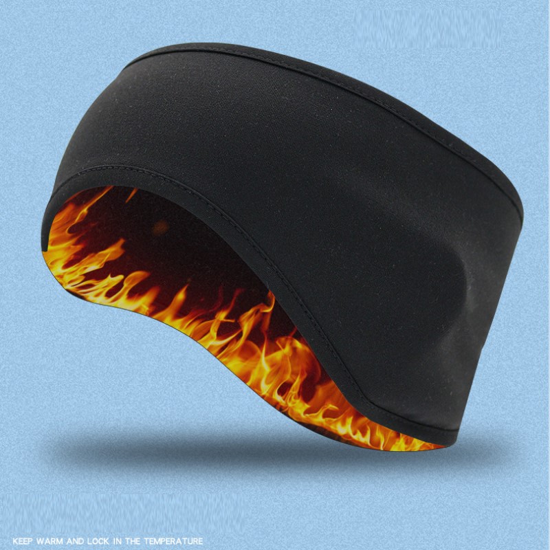 ウィンタースポーツ汗止めバンド暖かいヘッドバンドフリースヘッ - Fleece Ear Warmer Band のレビューと価格