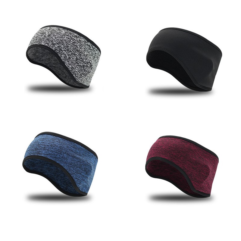 ウィンタースポーツ汗止めバンド暖かいヘッドバンドフリースヘッ - Fleece Ear Warmer Band のレビューと価格