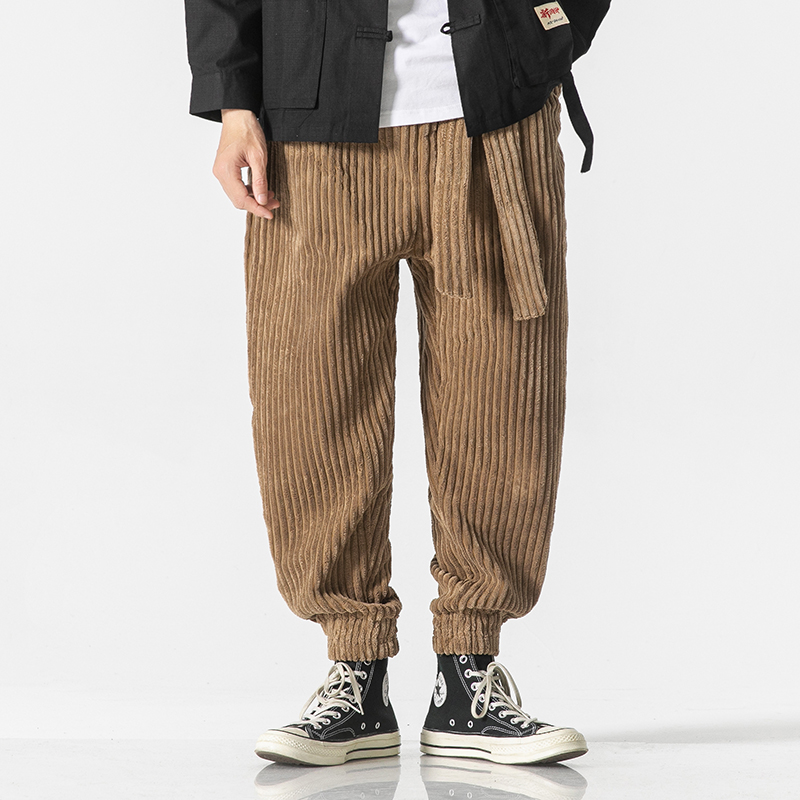 男性厚いコーデュロイパンツ 2026 男性韓国暖かいハーレム - Corduroy Pant Warm のレビューと価格