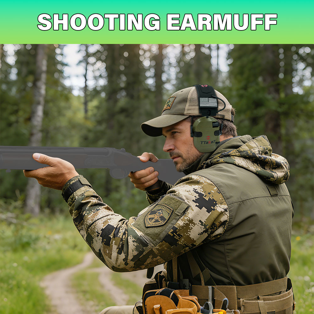 W1/W3 電子射撃用イヤーマフ アンチノイズヘッドフォン  - Earmuffs Foldable のレビューと価格