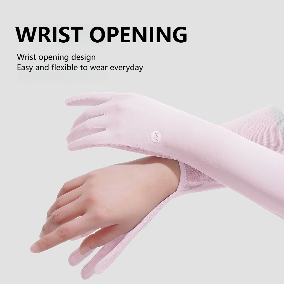 KoKossi 夏用女性用アームカバー 通気性のあるロングア - Touch Screen Gloves のレビューと価格