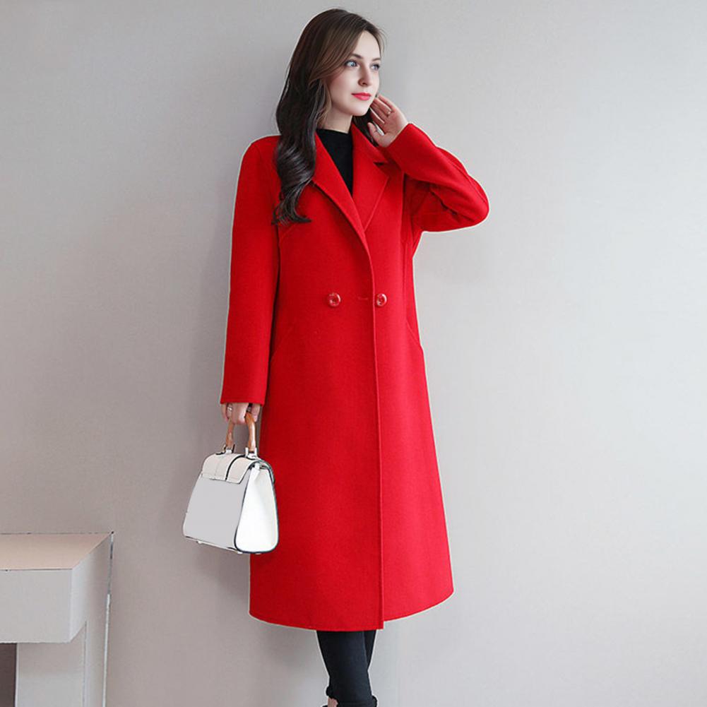 レディースウールコート レディースウールピーコート ミドル丈 - Wool Coat Peacoat のレビューと価格