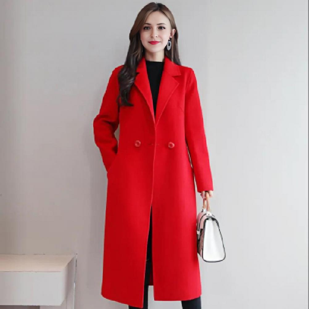 レディースウールコート レディースウールピーコート ミドル丈 - Wool Coat Peacoat のレビューと価格