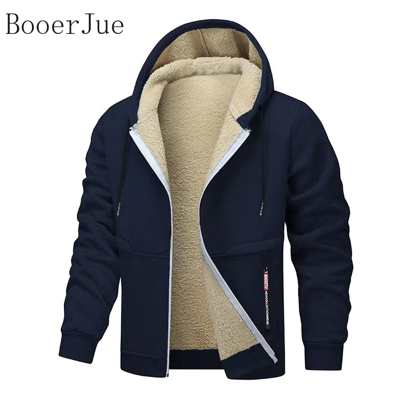 厚手のシェルパ裏地付きフードジッパー付きジャケット 厚手のス - Sherpa Hoodie Fleece のレビューと価格