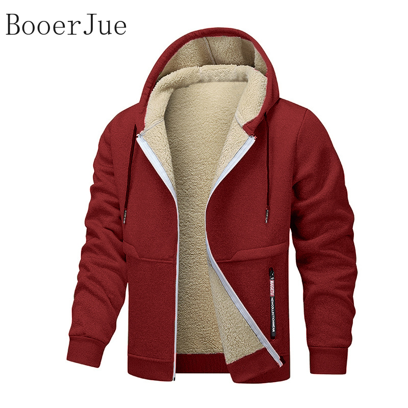 厚手のシェルパ裏地付きフードジッパー付きジャケット 厚手のス - Sherpa Hoodie Fleece のレビューと価格
