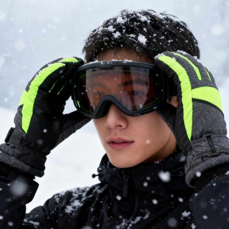 652F キッズ防寒手袋二重絶縁スノースポーツギア肥厚ポリエ - Snow Glove Insulated のレビューと価格