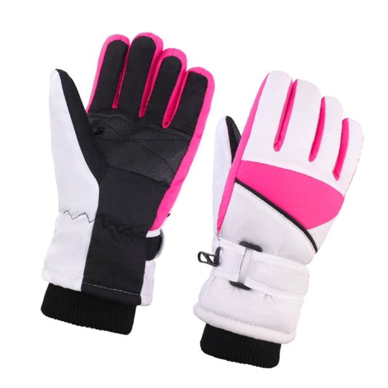 652F キッズ防寒手袋二重絶縁スノースポーツギア肥厚ポリエ - Snow Glove Insulated のレビューと価格