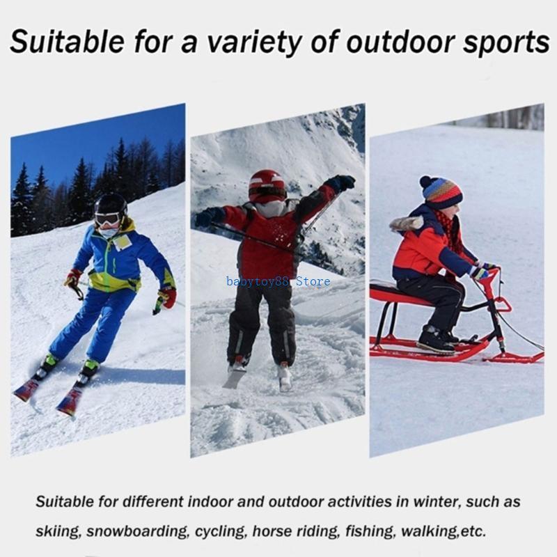 Y4UD キッド断熱スノー かわいいキッド断熱スノーグローブ - Snow Glove Insulated のレビューと価格