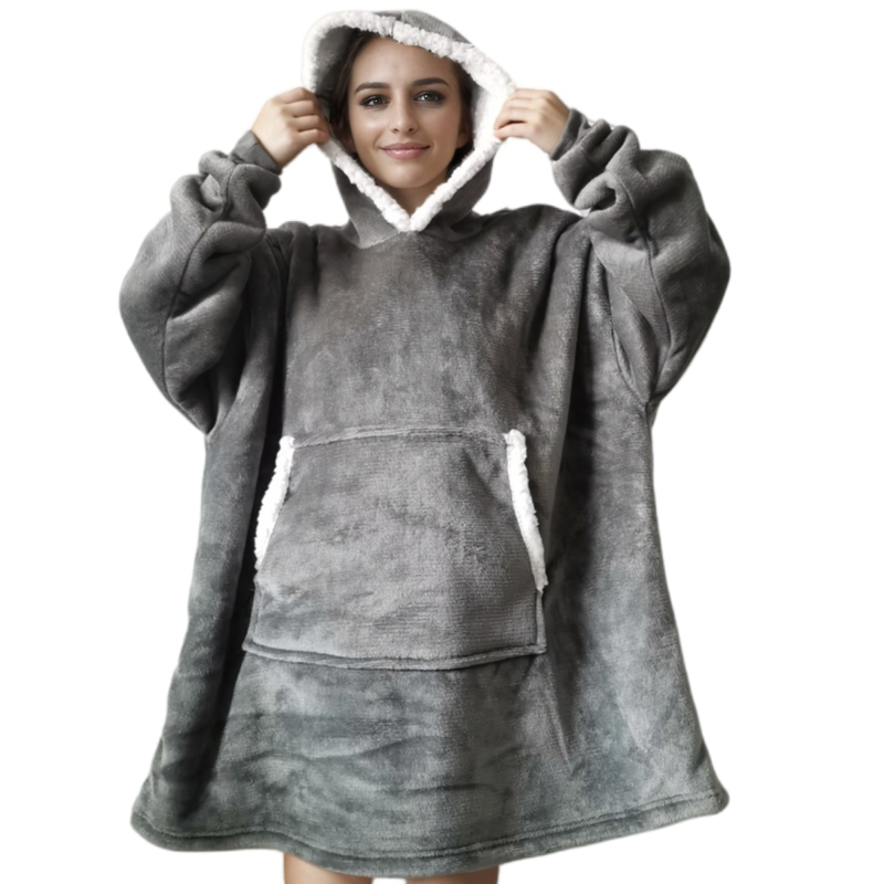 大人用フランネルフーディーブランケット,超ソフト,シェルパフ - Sherpa Hoodie Fleece のレビューと価格