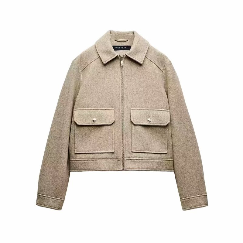 秋 2024 女性のソフトジャケットコートデザインジッパー装 - Down Jacket Packable のレビューと価格