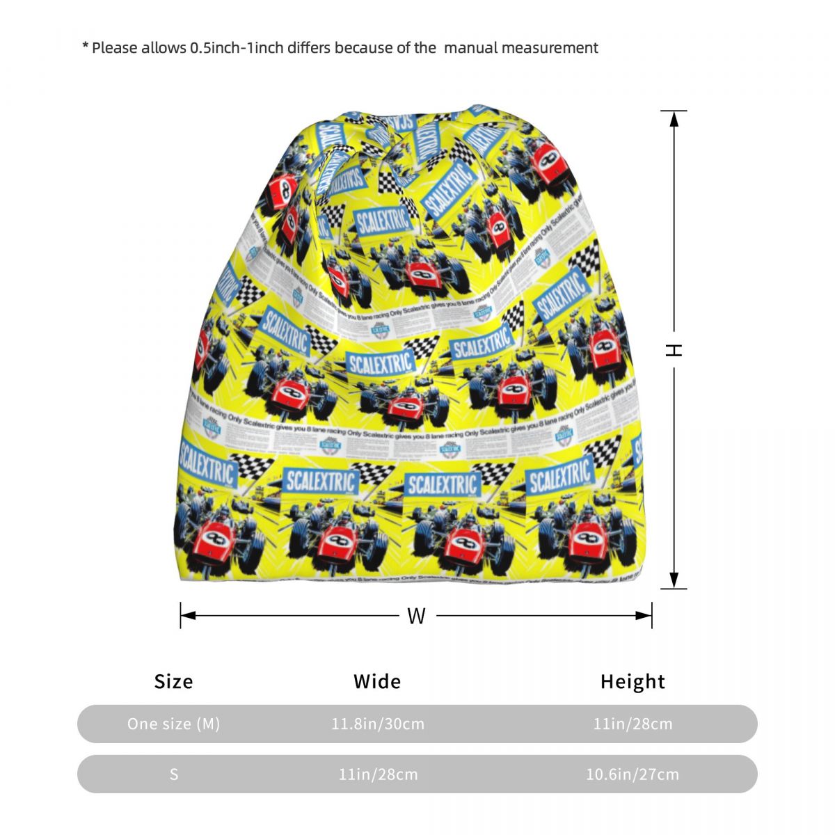 Scalextric ヴィンテージ スタッフ バンダナ ネッ - Knit Beanie Hat Warm のレビューと価格