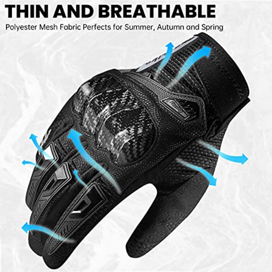 オートバイグローブ タッチスクリーン モトクロス ダートバイ - Touch Screen Gloves のレビューと価格
