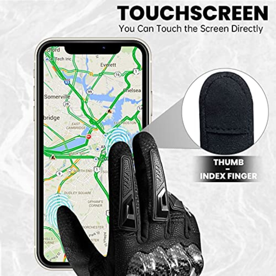 オートバイグローブ タッチスクリーン モトクロス ダートバイ - Touch Screen Gloves のレビューと価格