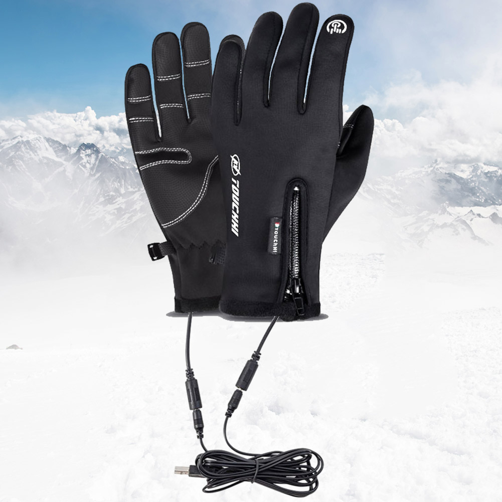 USBタッチスクリーン付き電気温水手袋,加熱ハンドウォーマー - Hand Warmer Electric のレビューと価格