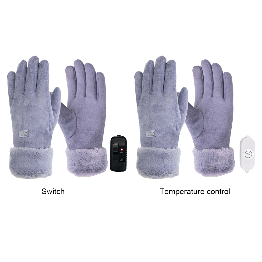電気暖かい手袋 3 ギア調整冬用サーマルサイクリンググローブ - Touch Screen Gloves のレビューと価格