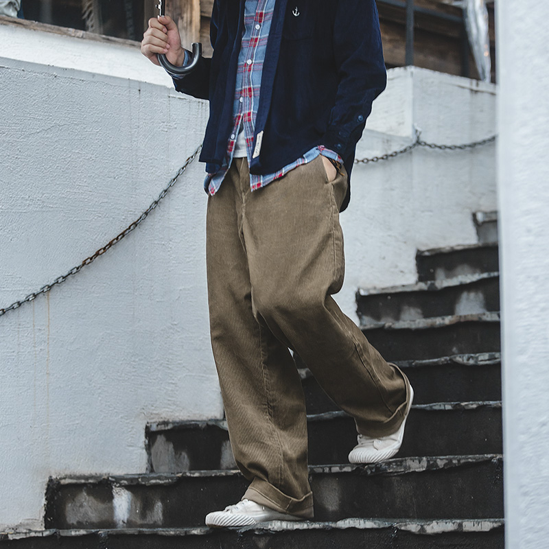 マデン-メンズアメリカンヴィンテージコーデュロイパンツ、クラ - Corduroy Pant Warm のレビューと価格