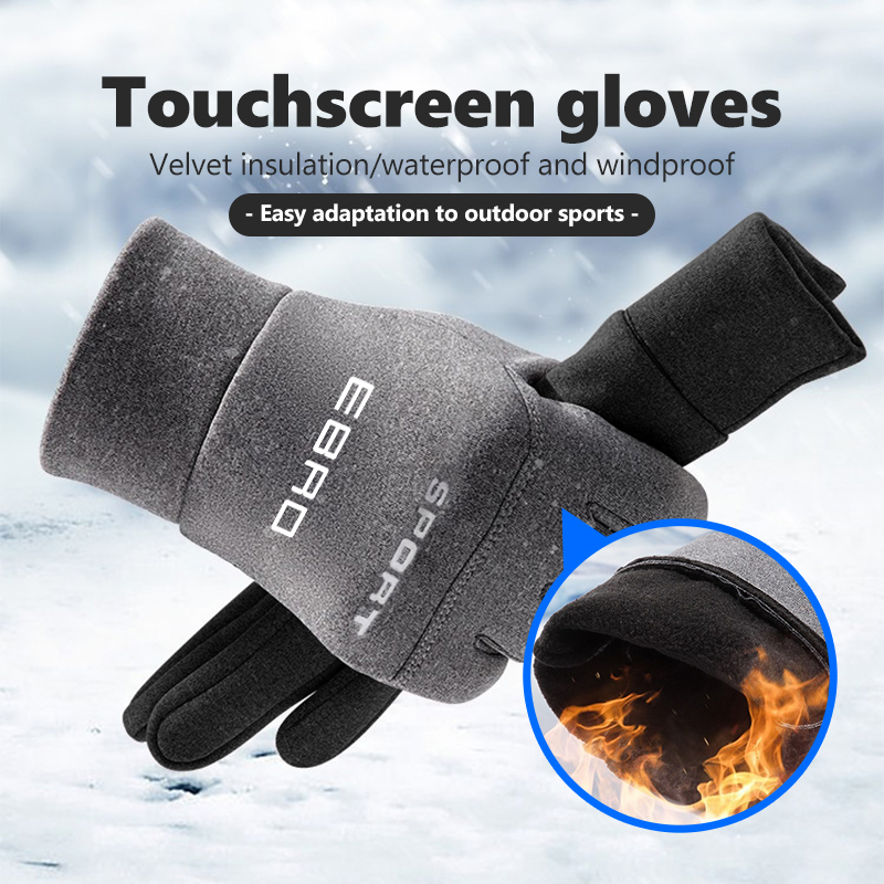 防水冬用暖かい手袋サーマルフィンガータッチスクリーン手袋 E - Touch Screen Gloves のレビューと価格