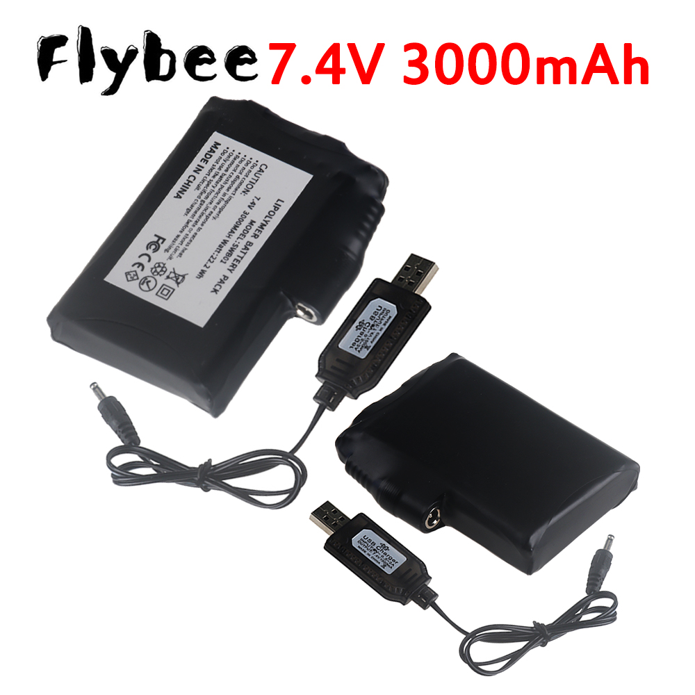 7.4V リチウムポリマー 3000mah バッテリー、加熱 - Heated Vest Battery のレビューと価格