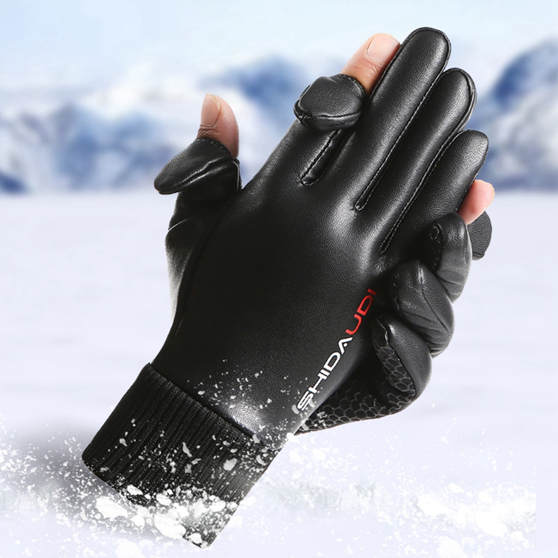 オートバイフリース裏地サーマルグローブタッチスクリーン防水フ - Touch Screen Gloves のレビューと価格