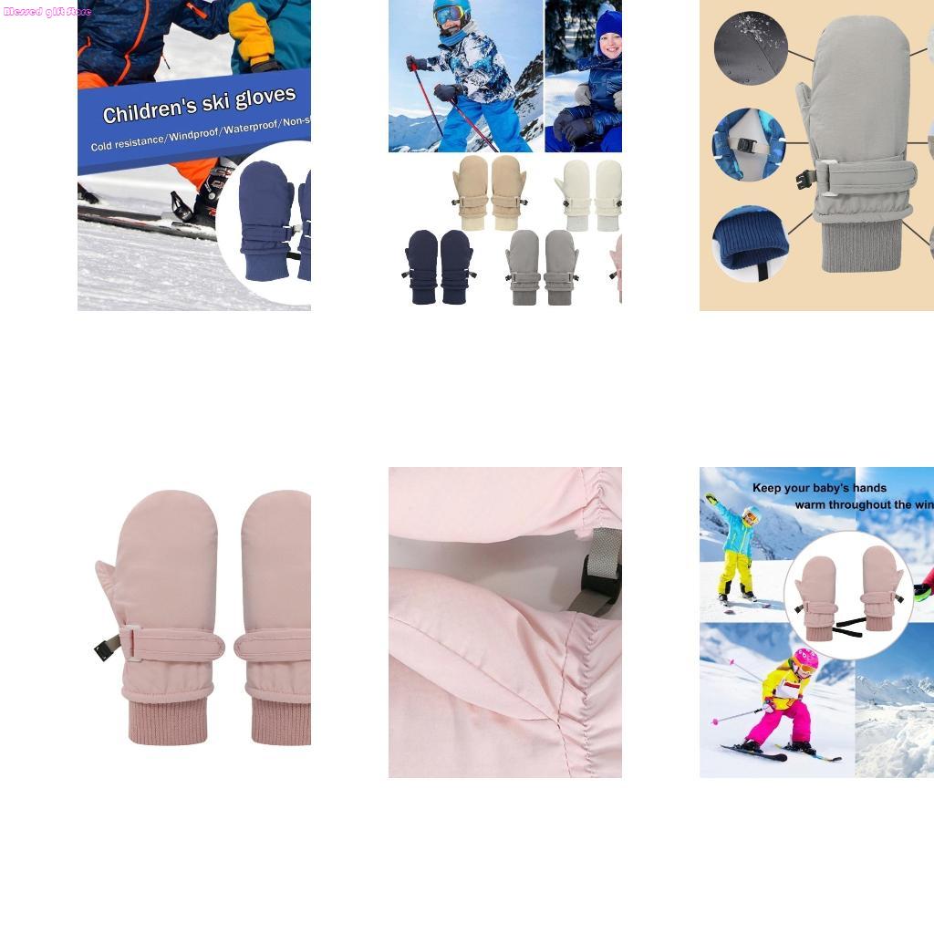 D0JC スタイリッシュな防水スキーグローブ ベビーグローブ - Snow Glove Insulated のレビューと価格