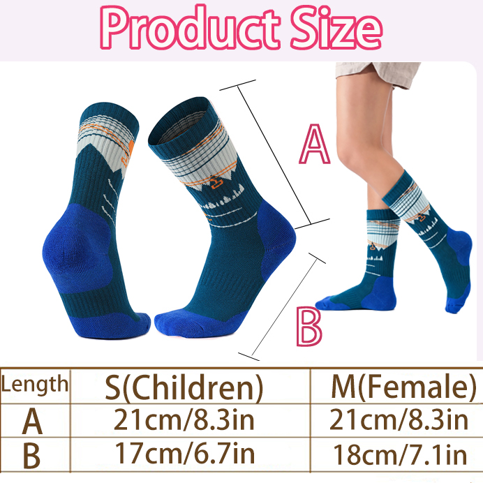 1 ペアのメリノウールスキーソックス、女性、男の子、女の子用 - Thermal Sock Wool のレビューと価格