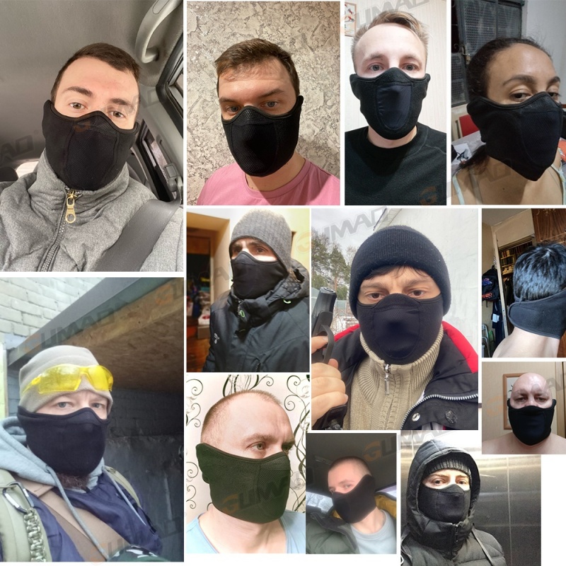 サーマルフリース裏地付きバラクラバスキーマスクオートバイサイ - Balaclava Ski Mask のレビューと価格