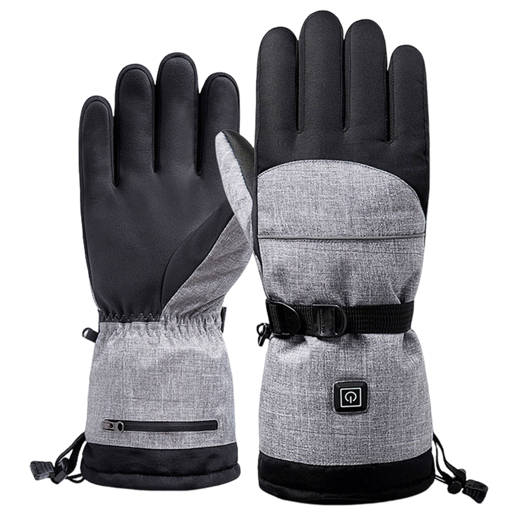 1 ペアハンドウォーマー熱電気ハイキングスキー加熱手袋 50 - Hand Warmer Electric のレビューと価格