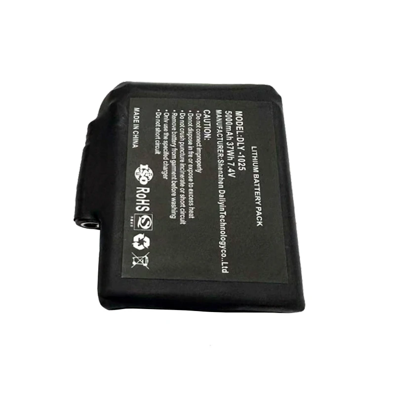 新しい高品質7.4 V、5000mAh充電式リチウムポリマー - Heated Vest Battery のレビューと価格