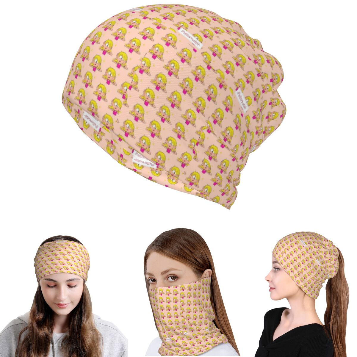リジー・マクガイア漫画バンダナネックカバーフェイススカーフ暖 - Knit Beanie Hat Warm のレビューと価格