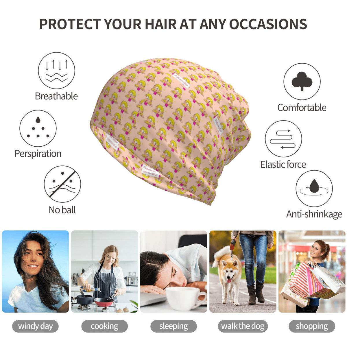 リジー・マクガイア漫画バンダナネックカバーフェイススカーフ暖 - Knit Beanie Hat Warm のレビューと価格