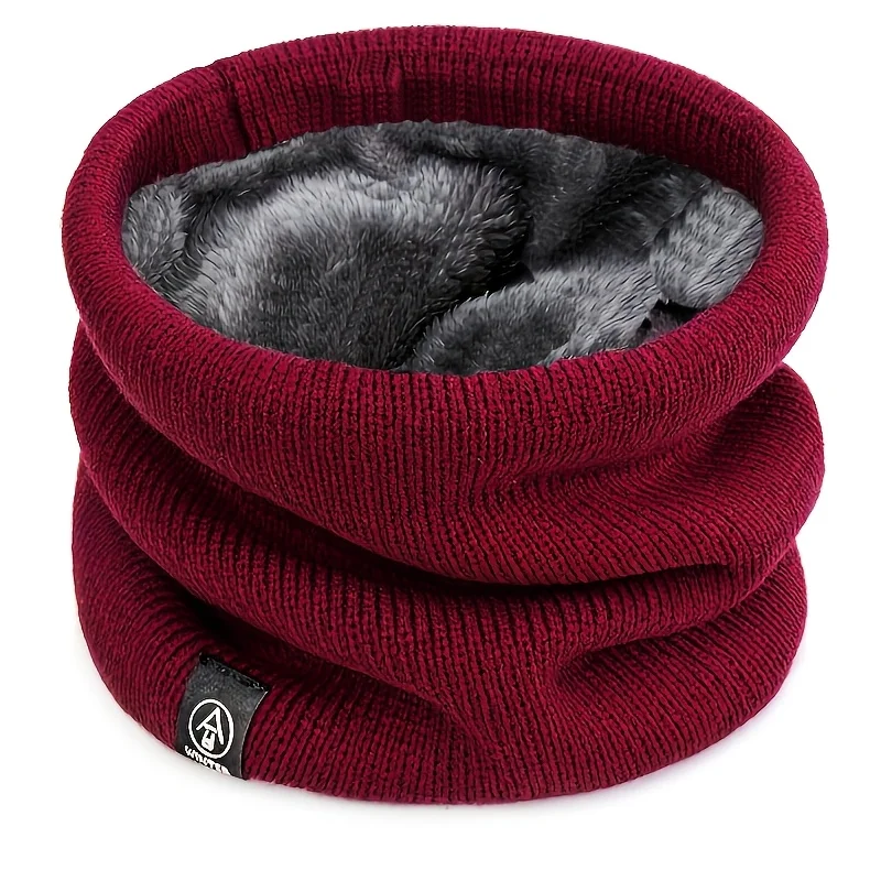 冬用ネックウォーマー スカーフ フリース裏地付き 防風ゲート - Neck Gaiter Fleece のレビューと価格