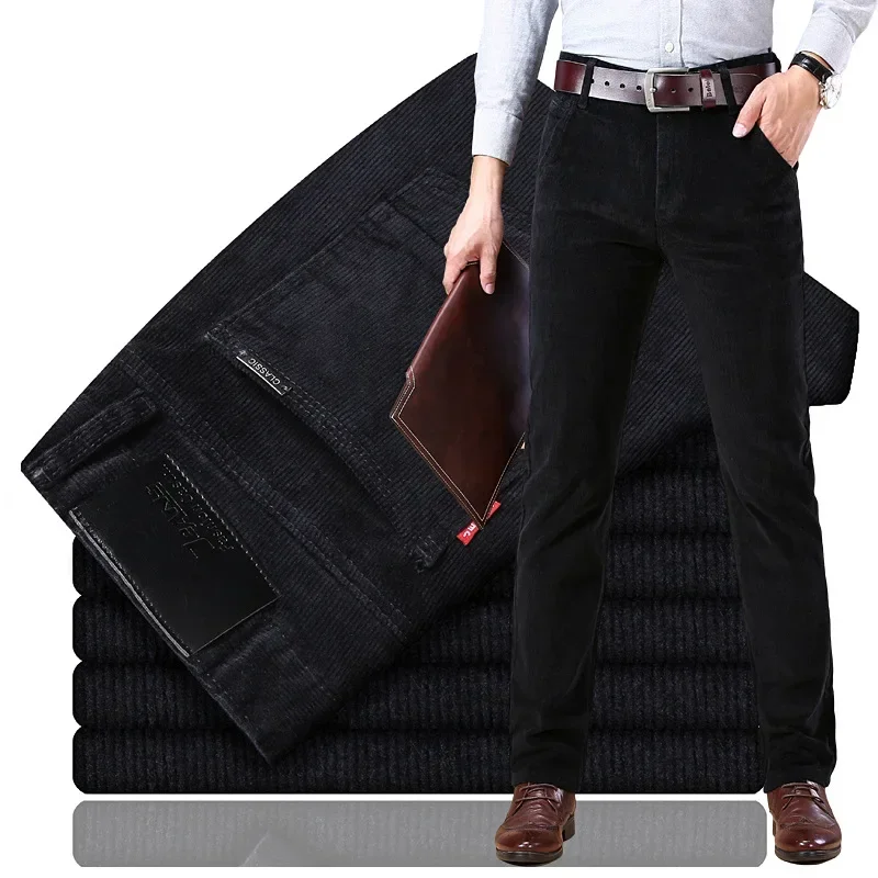 2025年春秋メンズコーデュロイカジュアルパンツストレートレ - Corduroy Pant Warm のレビューと価格