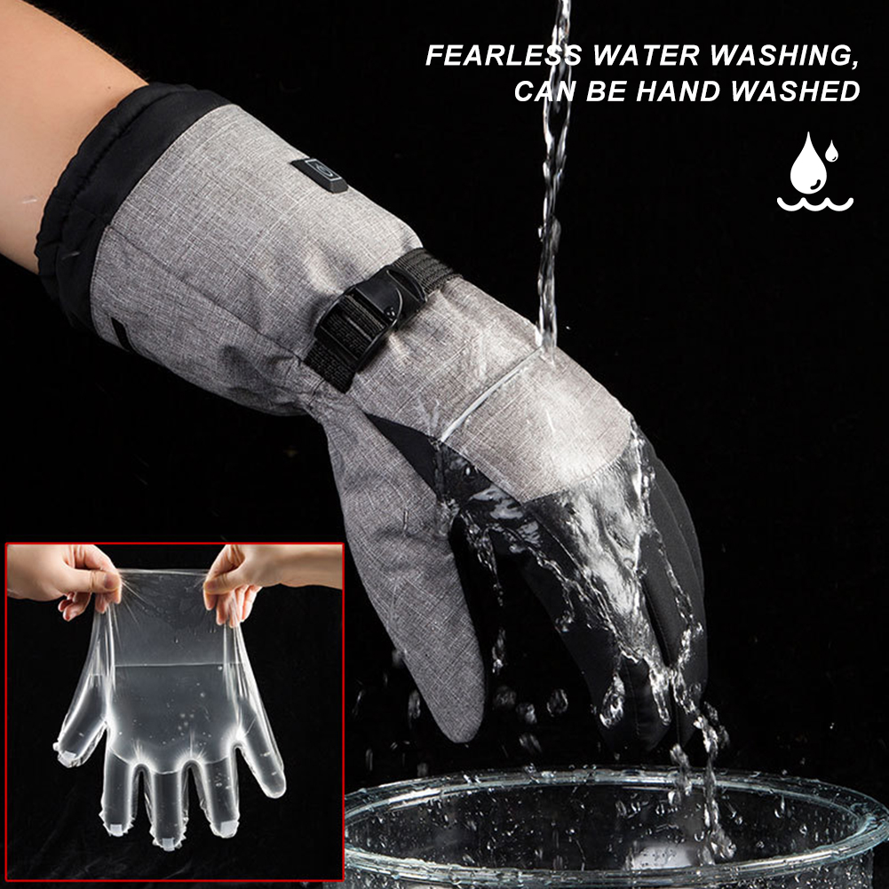 電熱手袋男性女性充電式 5000mAh バッテリーなしタッチ - Hand Warmer Electric のレビューと価格