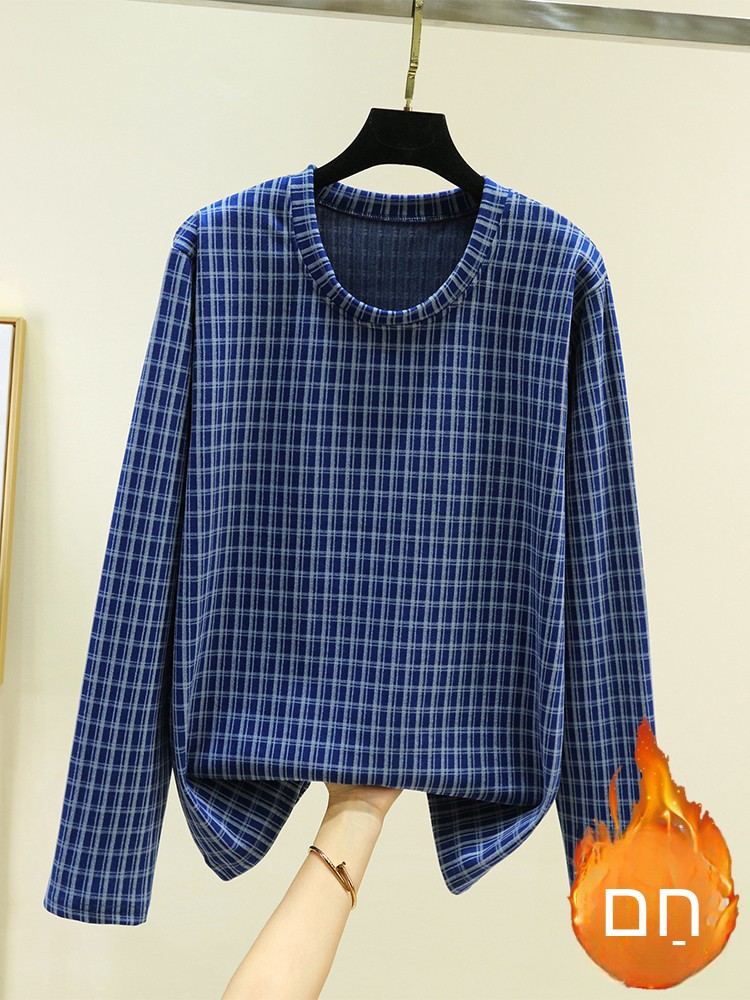 メンズ冬用ホームウェアフランネルパジャマトップ厚手大きいサイ - Flannel Shirt Lined のレビューと価格