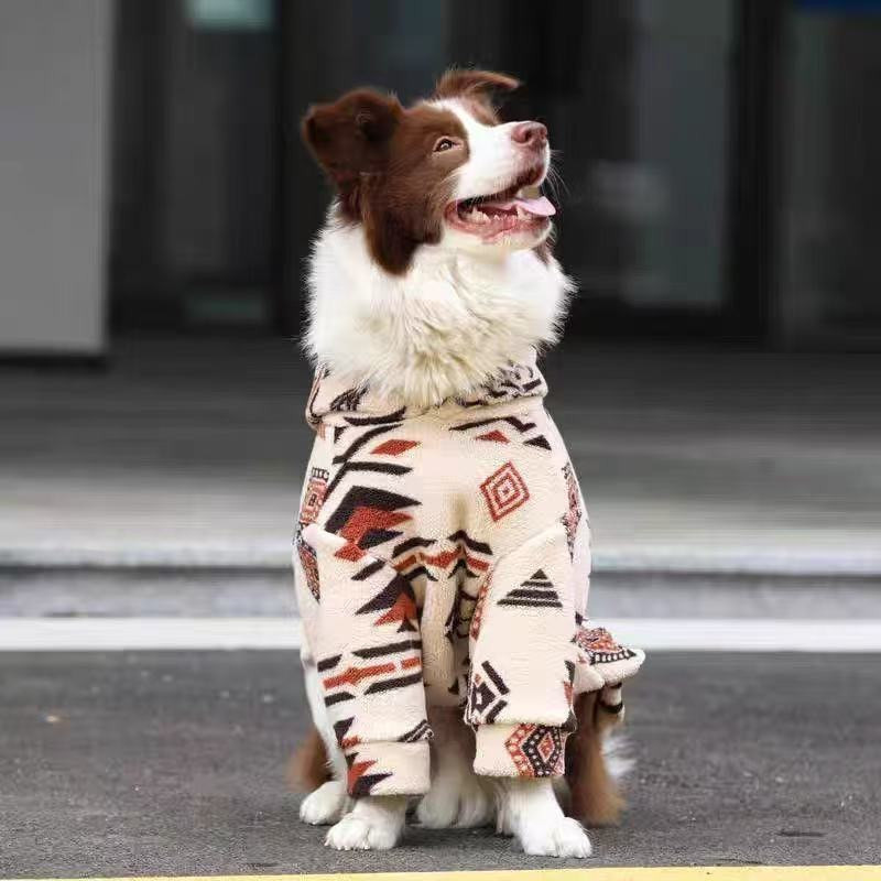 冬用暖かいフード付き犬用コート、シェルパフリース厚手の犬用パ - Sherpa Hoodie Fleece のレビューと価格
