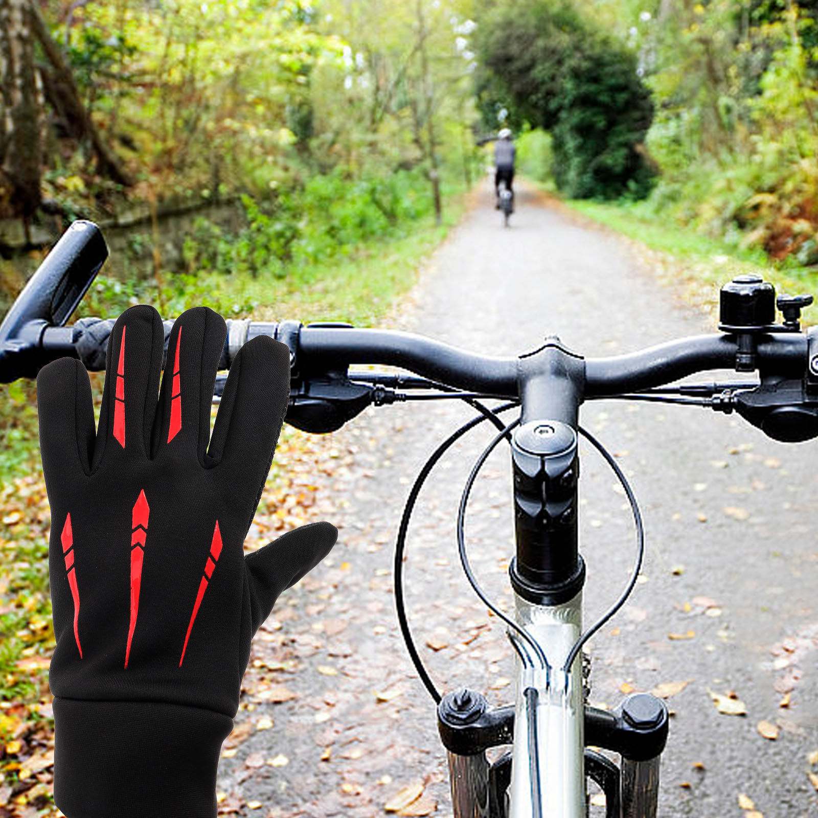 冬用オートバイグローブ フルフィンガー 防水 防風 タッチス - Touch Screen Gloves のレビューと価格
