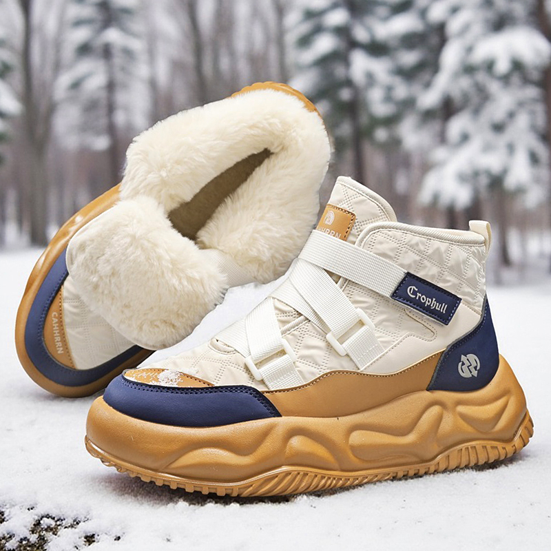 新しい暖かくてファッショナブルなメンズブーツ、ハイカットで厚 - Waterproof Winter Boot のレビューと価格