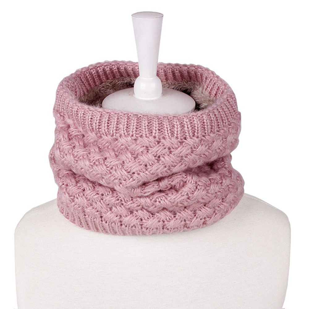 男性と女性のための内側に厚いフリースを備えたニットネックスカ - Wool Scarf Men のレビューと価格