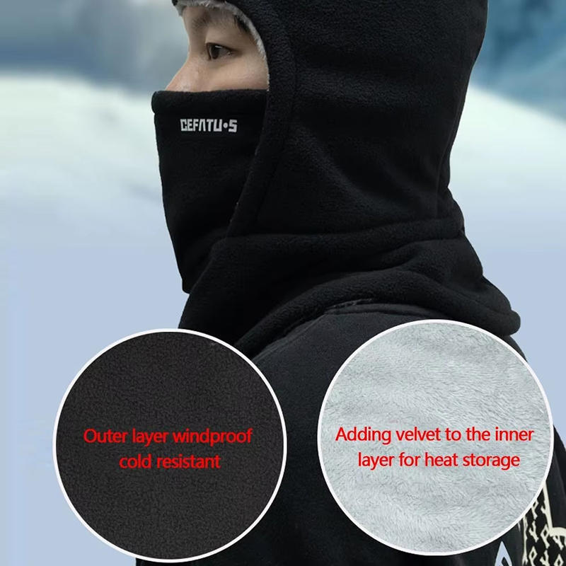 冬用バラクラバ スキーマスク 保温 防風 ネックカバー フー - Balaclava Ski Mask のレビューと価格
